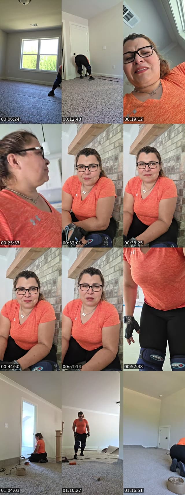 TikTok live: trabajando instalación alfombra by @lindaeligio1