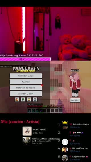 TikTok live: HOLA👾💕JUGANDO CON SEGUIDORES by @pao.l.a_