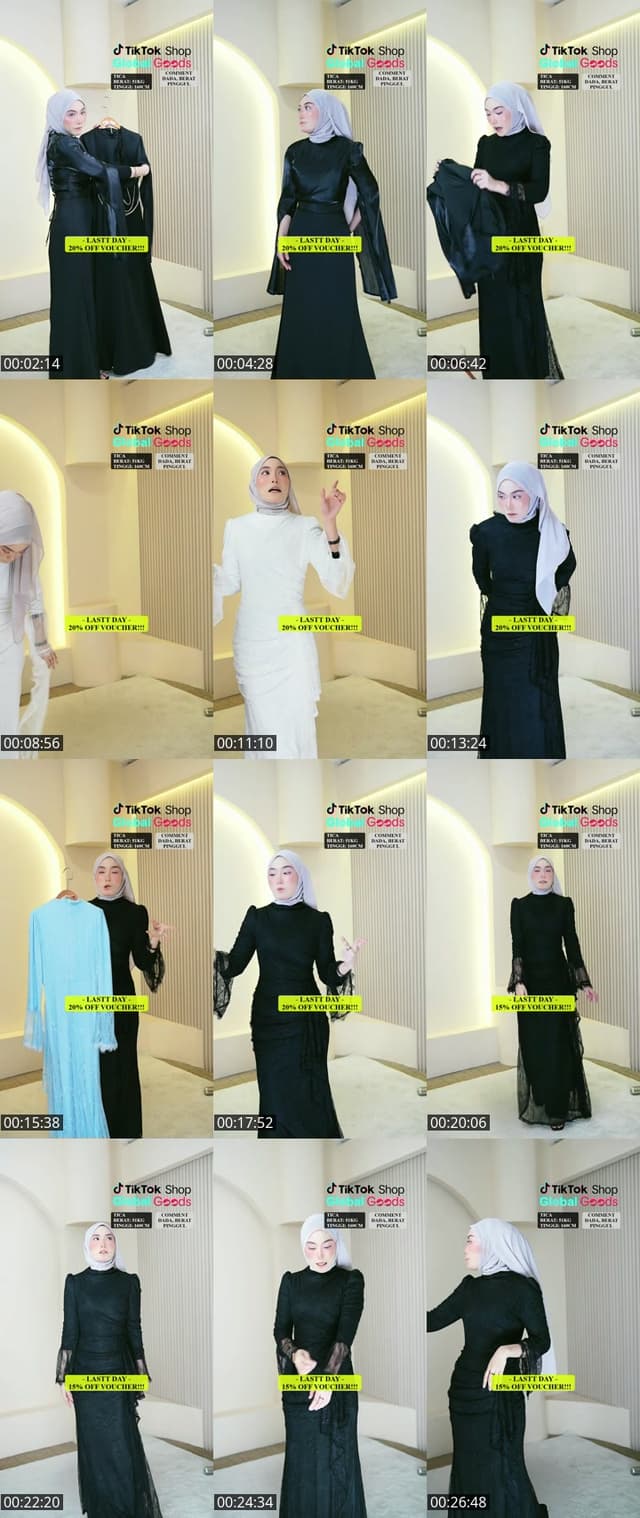 TikTok live: MUk FASHION PROMO!! by @tiktokglobalgoodsmsia
