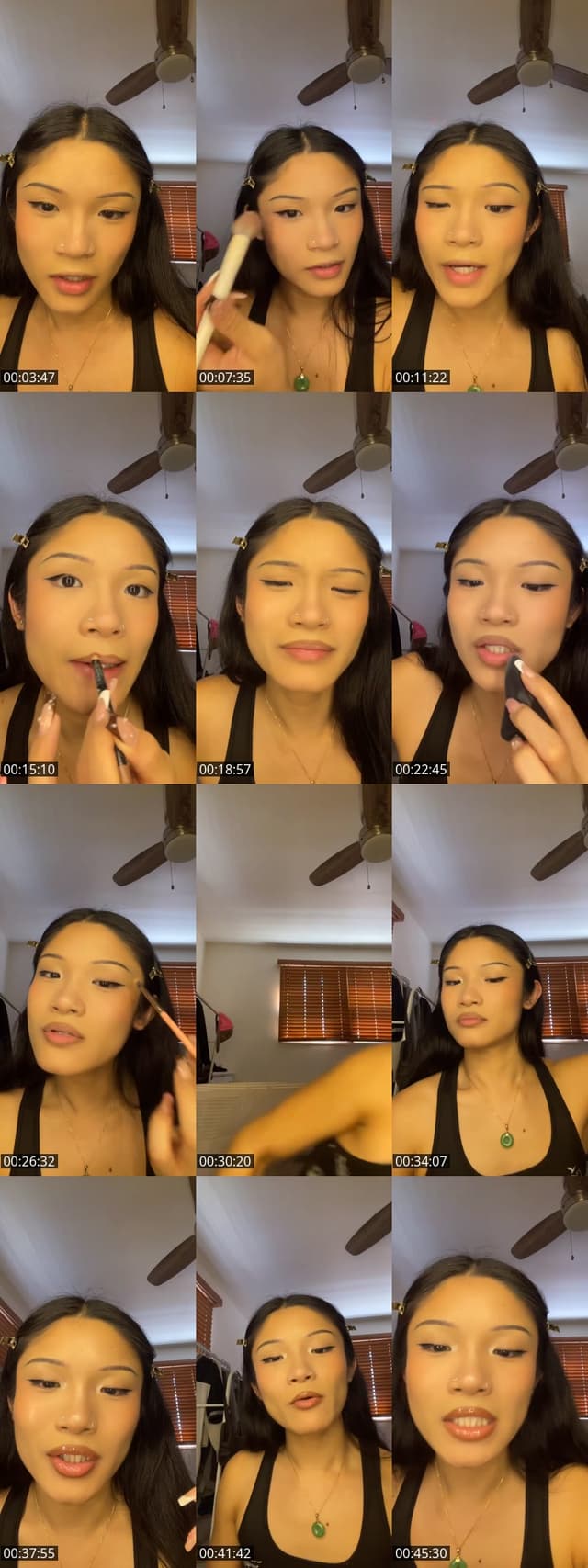 TikTok live: makeup and yapp by @hanslikehands