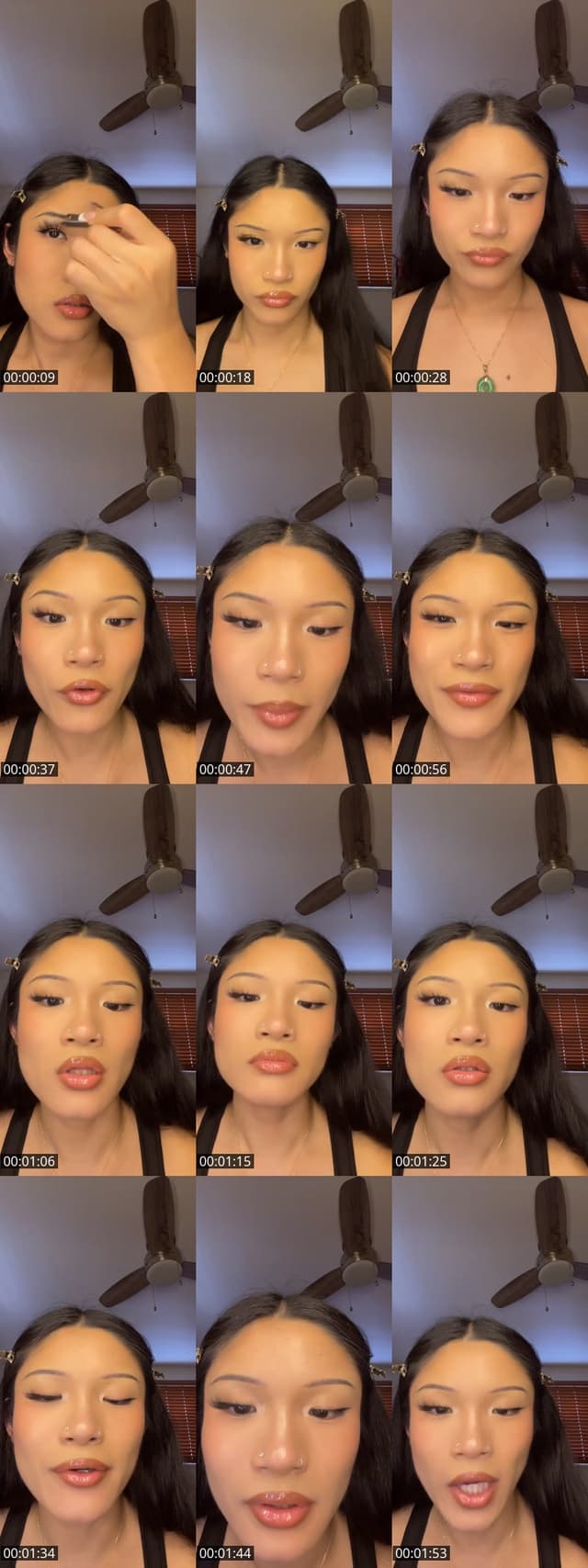 TikTok live: makeup and yapp by @hanslikehands