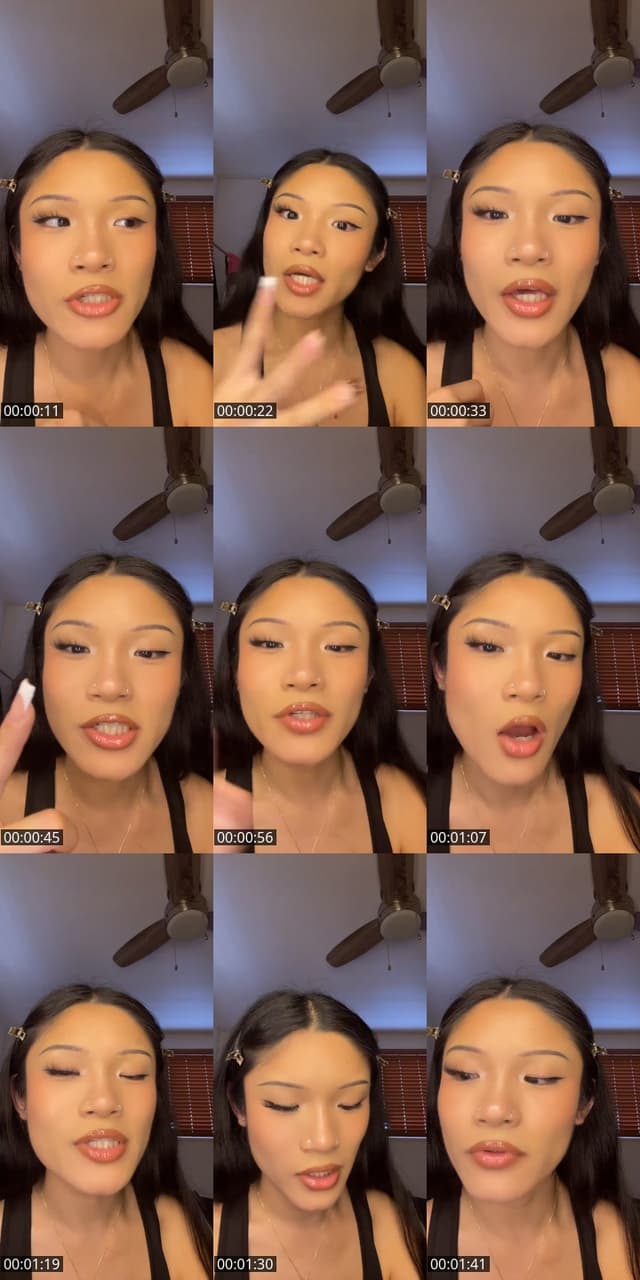 TikTok live: makeup and yapp by @hanslikehands