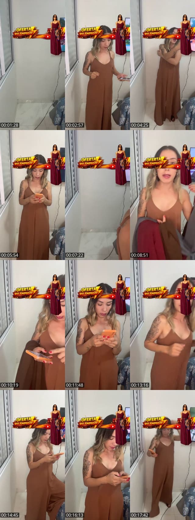 TikTok live: macacão Longo Pantalona by @juniorpc_