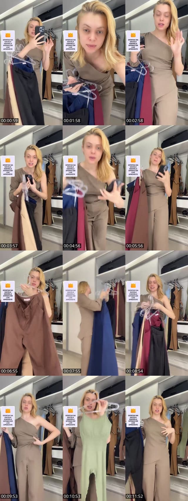 TikTok live: QUEIMA DE ESTOQUE by @leonesclosetloja