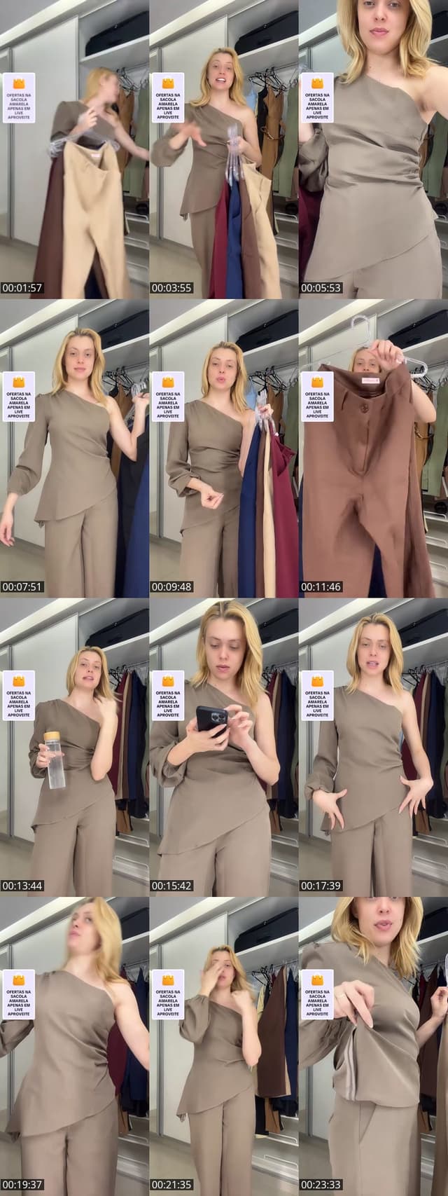 TikTok live: QUEIMA DE ESTOQUE by @leonesclosetloja