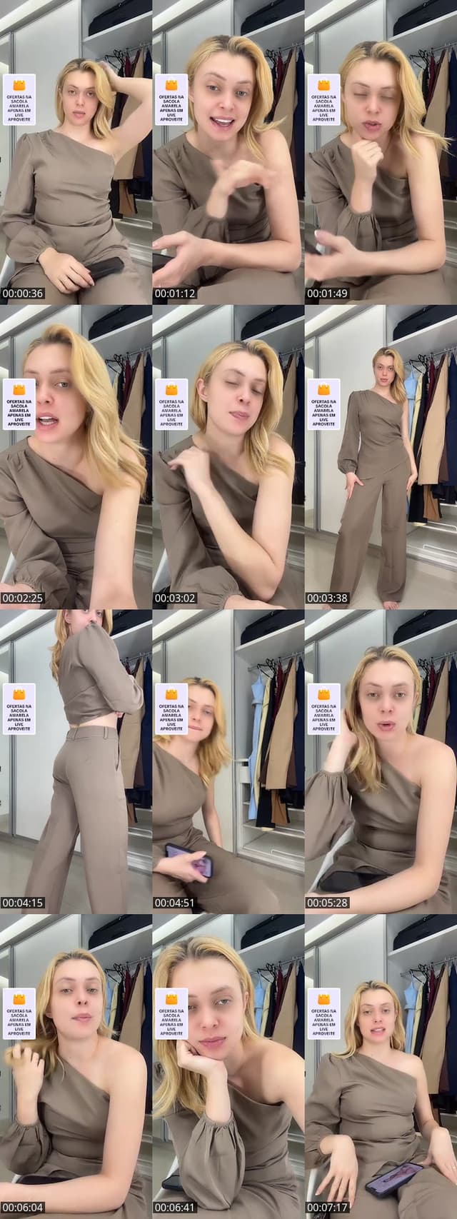 TikTok live: QUEIMA DE ESTOQUE by @leonesclosetloja