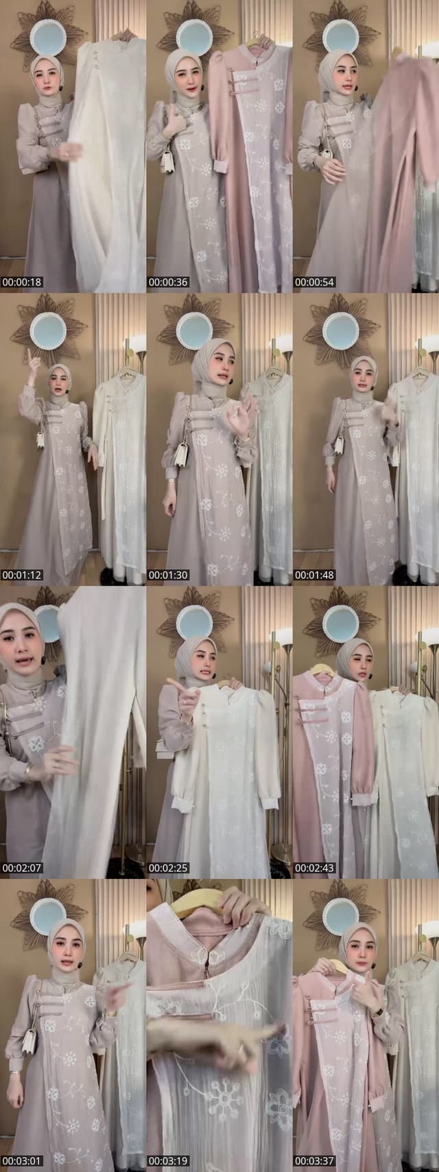 TikTok live: DRESS CANTIK DISKON UP TO 50%!! by @lizaaaa_01