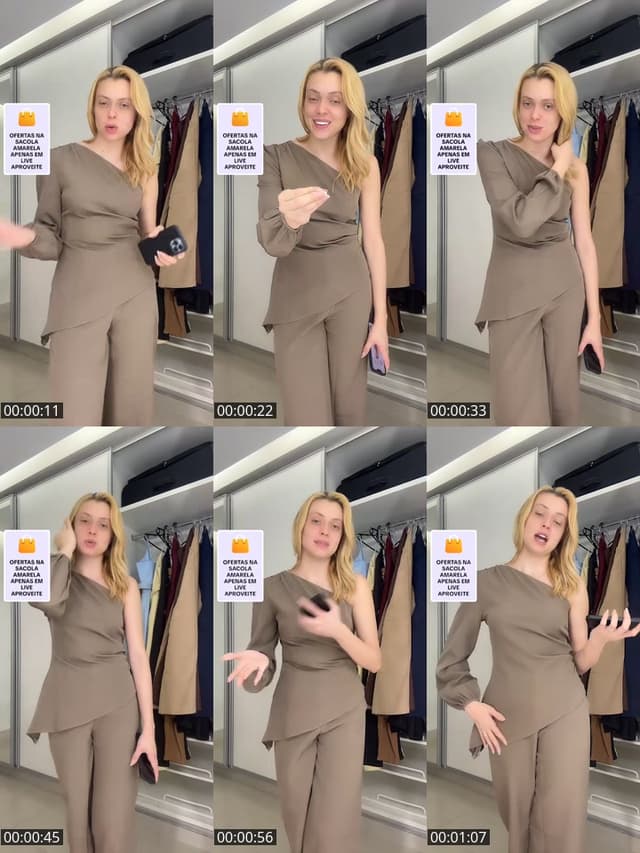 TikTok live: QUEIMA DE ESTOQUE by @leonesclosetloja