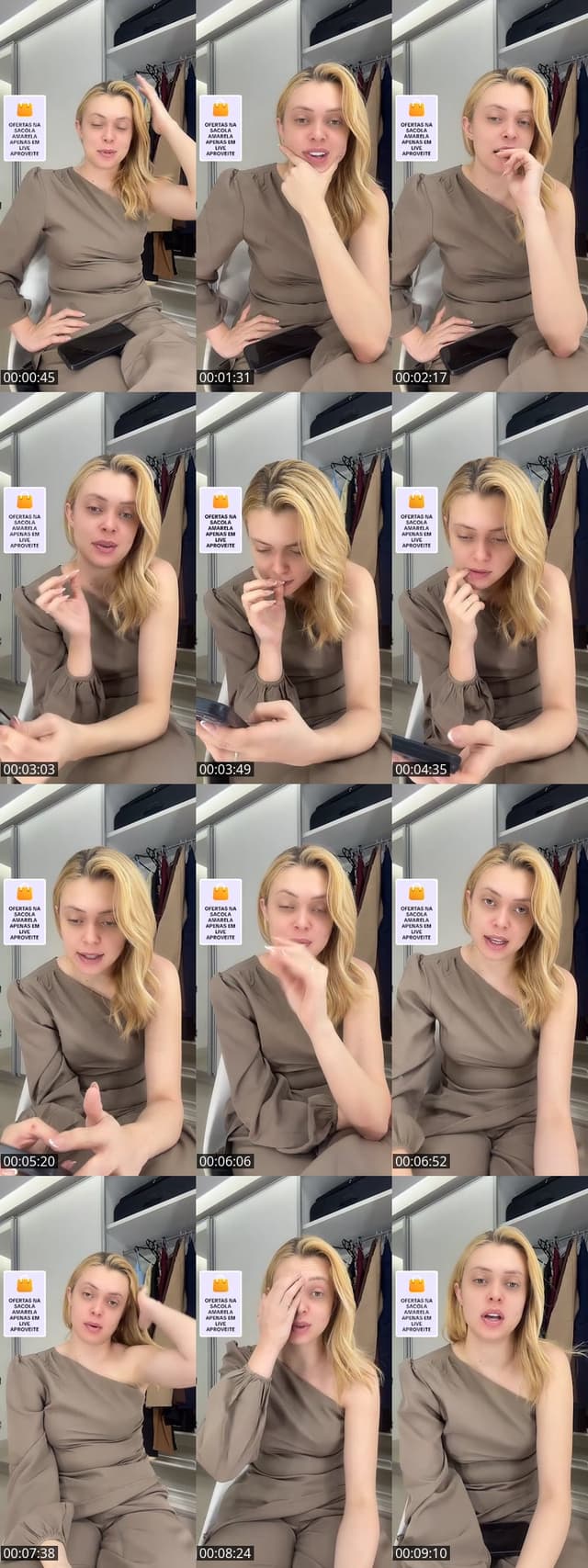 TikTok live: QUEIMA DE ESTOQUE by @leonesclosetloja
