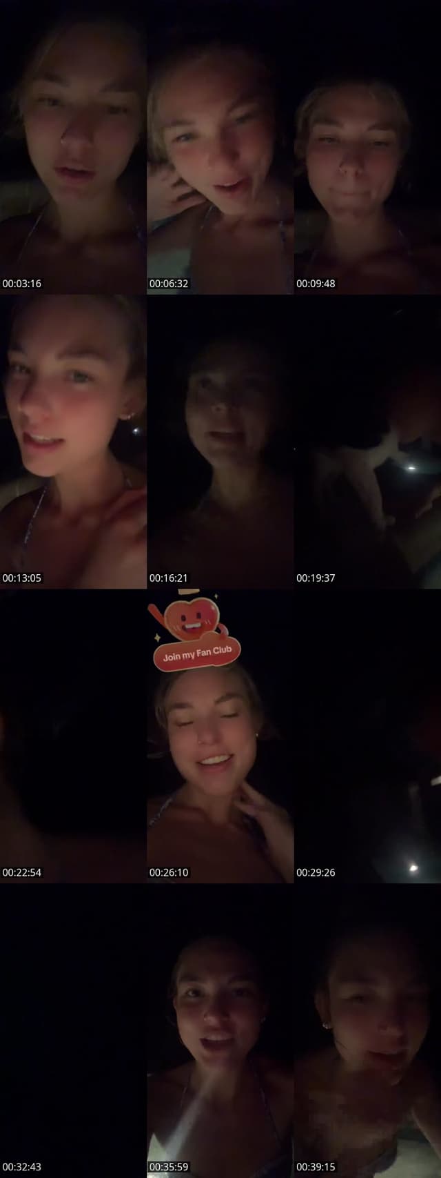 TikTok live: Hot tub by @evehasthemunchies