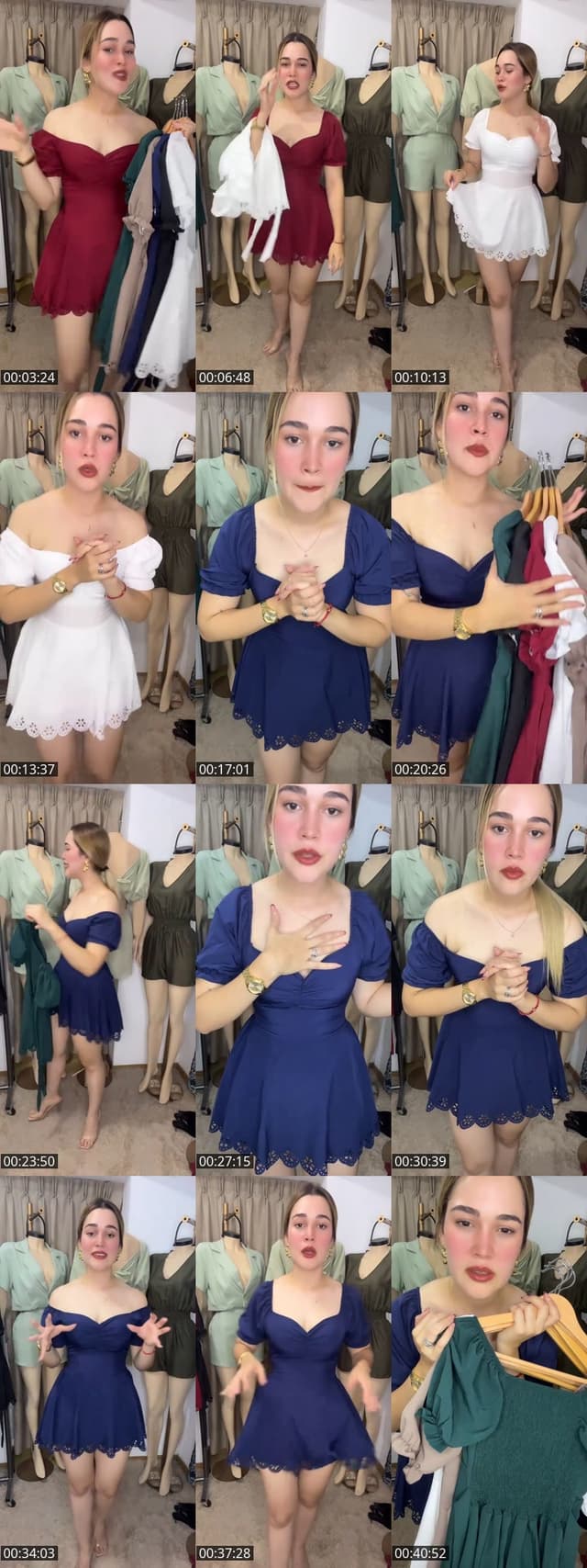 TikTok live: Nuevo ingreso 👗👗 by @luisarubio.mf