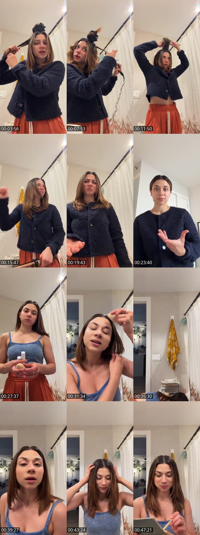 TikTok live: grwm by @saintjuventas