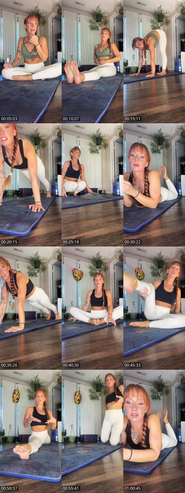 TikTok live: GLAMup 👠 💋 {TotalBodyPilates} by @gingerfoot34