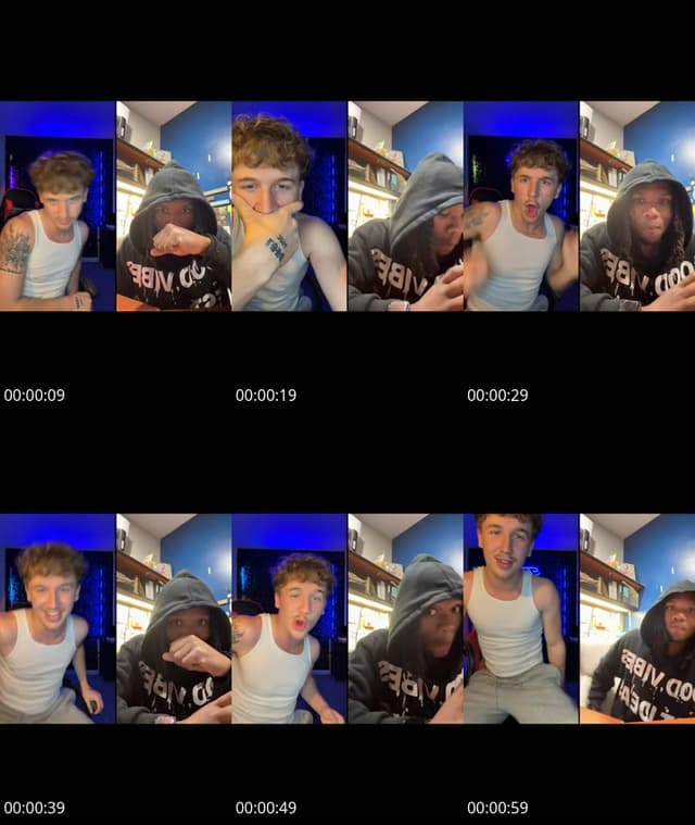 TikTok live: MY CHAT IS HOT😁🤍 by @tylernoliar