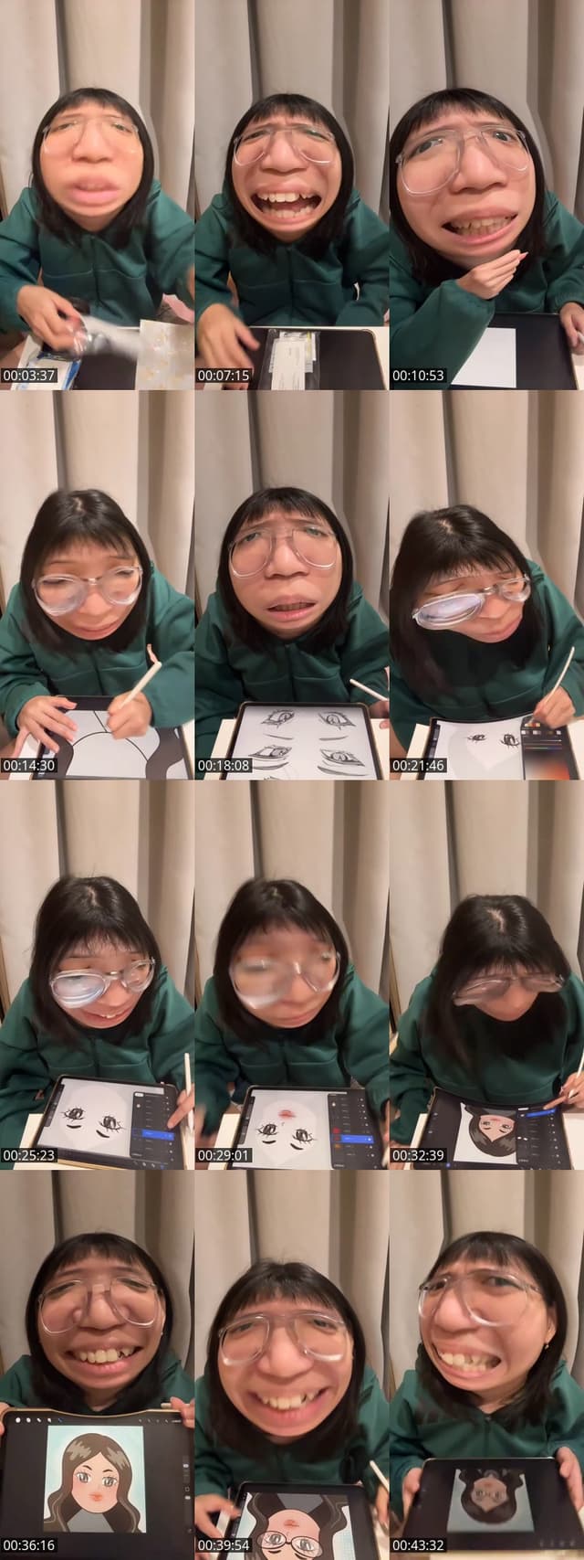 TikTok live: hi crows 💚🫶🏻 by @cristynatann