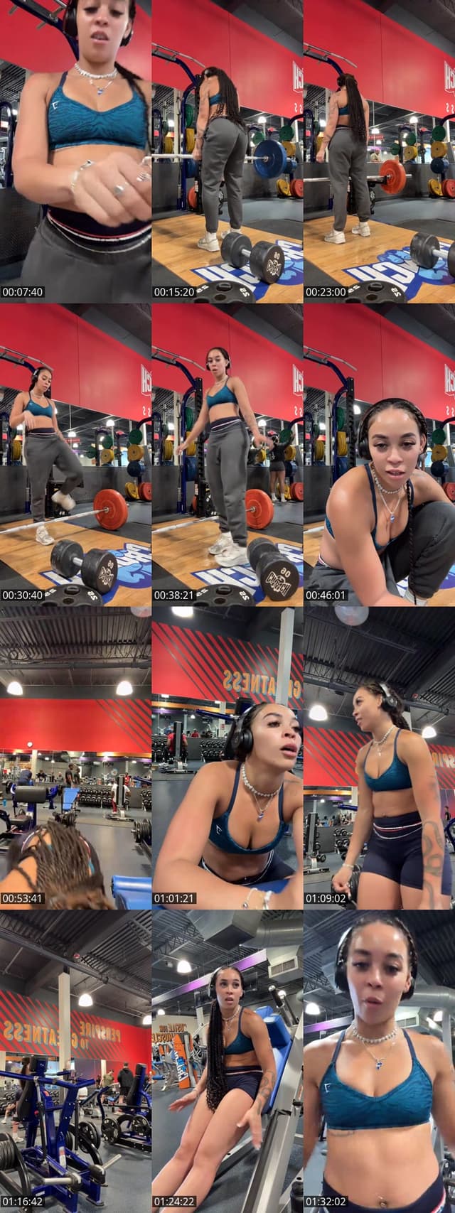 TikTok live: Quick leg workout 🏋️ by @jennyalvesmain