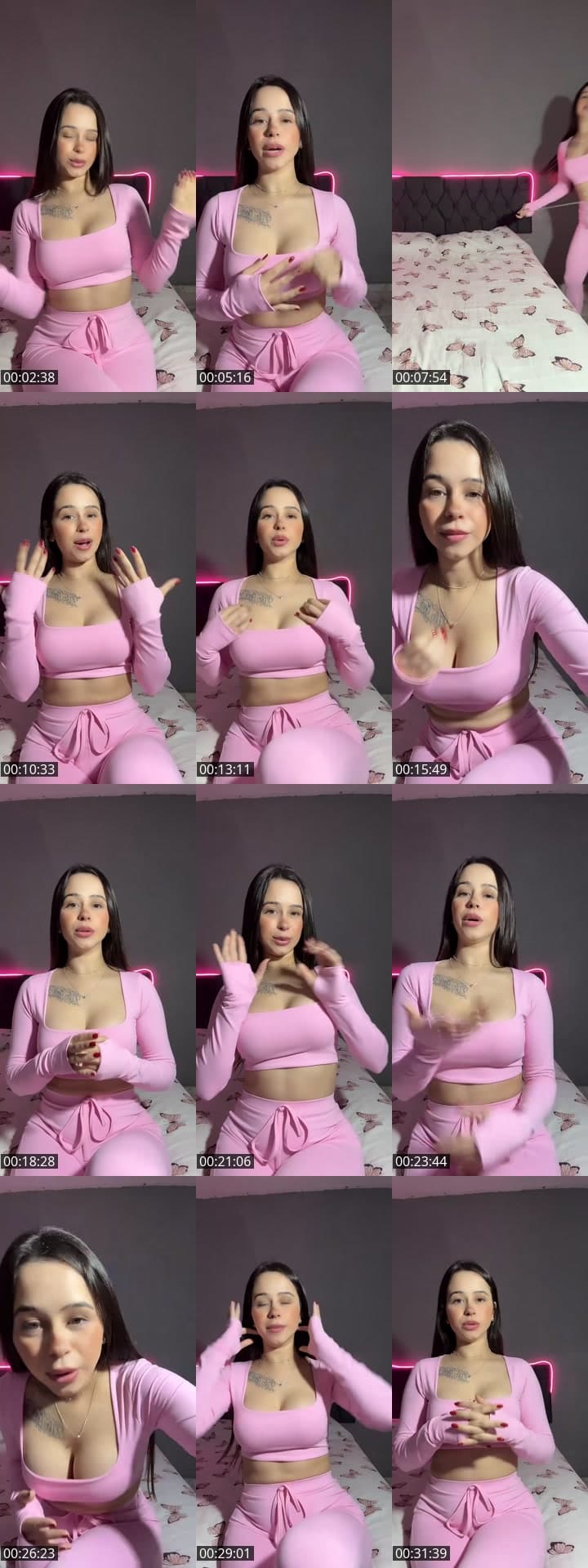 CONJUNTO ROSA POLIAMIDA