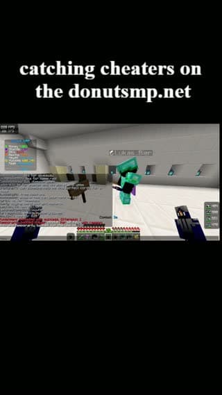 catching cheaters donutsmp