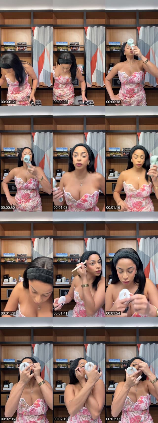 TikTok live: GRWM for dinner✨ by @stephaniebellaaa