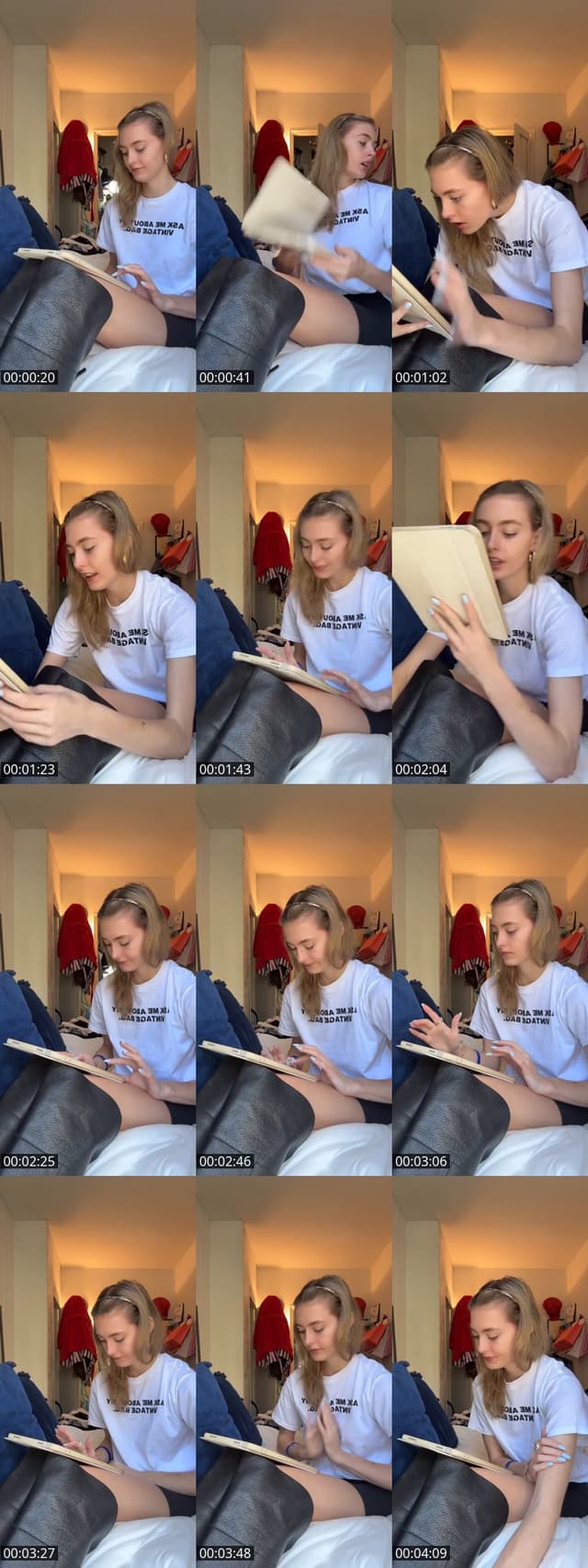 TikTok live: grwm to get a wellness iv by @chlo_in_nyc