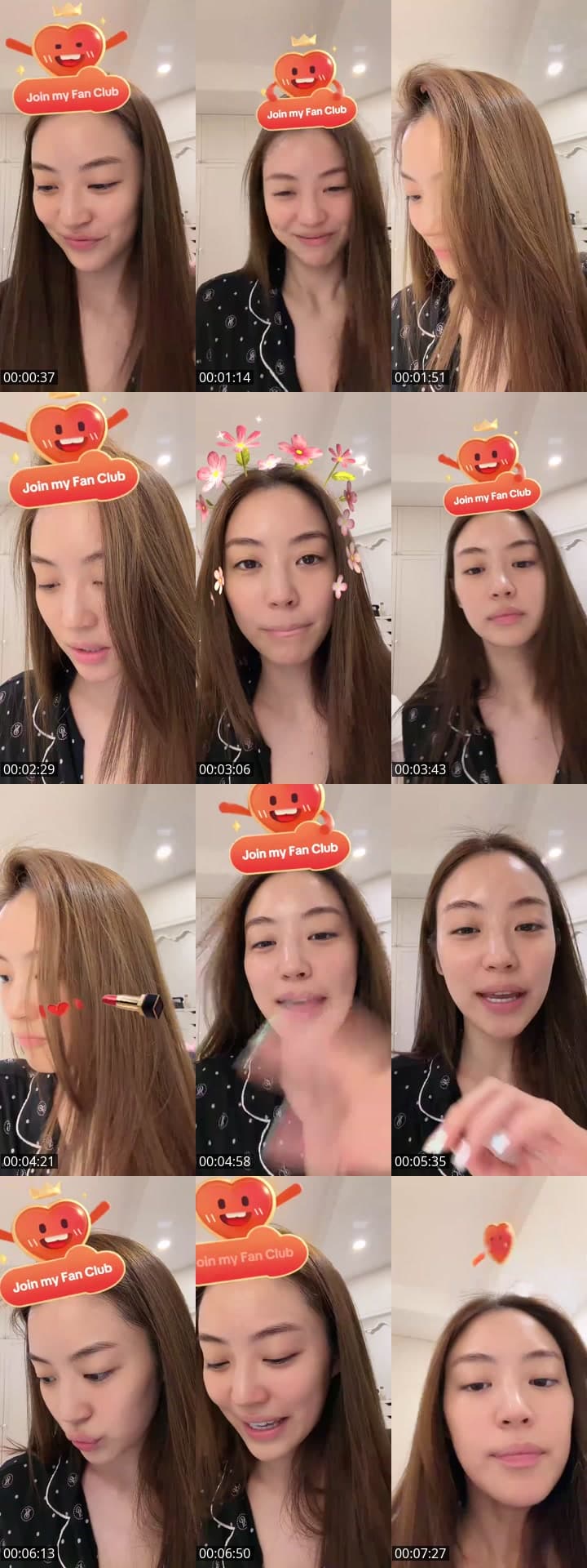 @miunatsha TikTok live stream