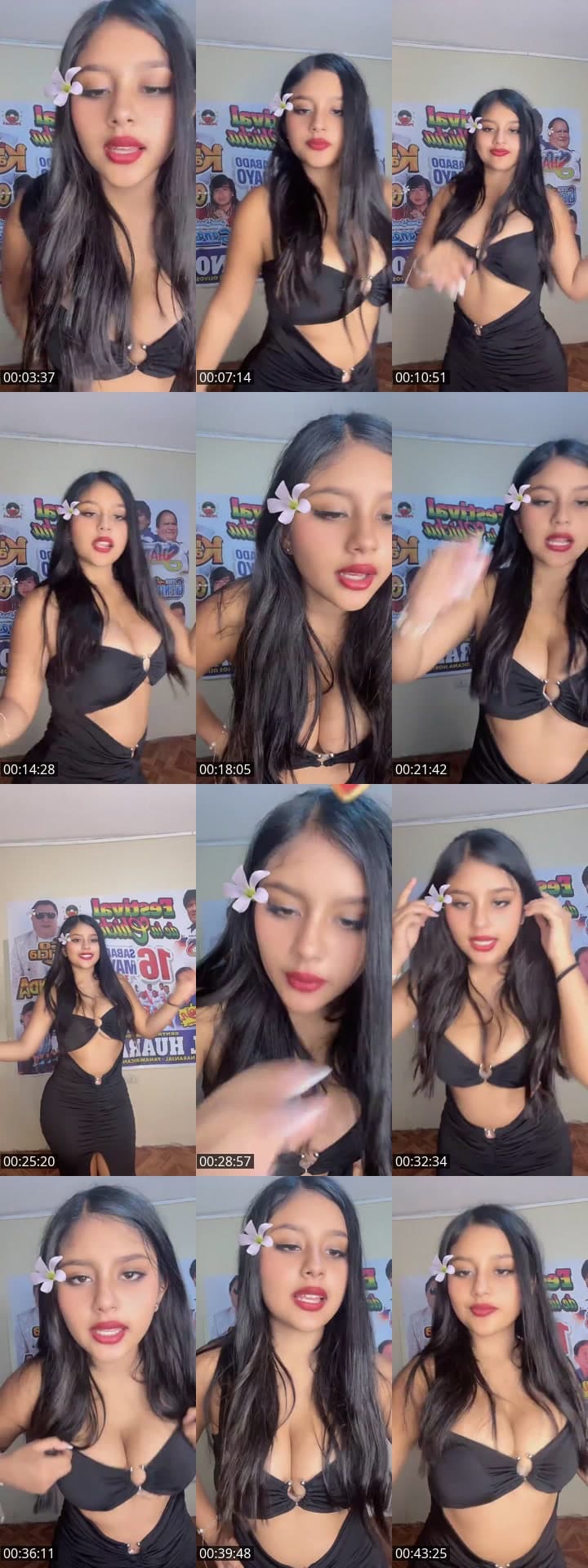 @arianaaluceroo TikTok live stream