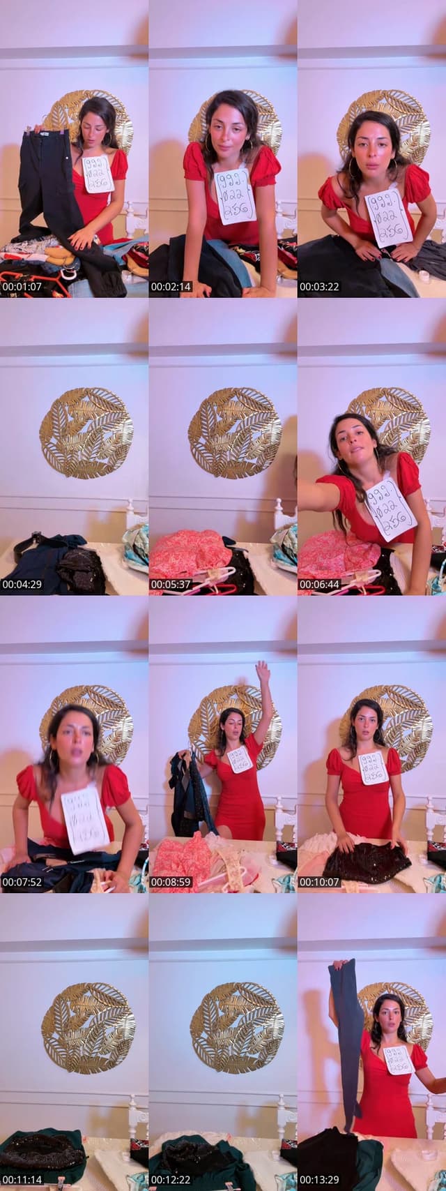 TikTok live: Closet sale!!!! 👀❤️ by @andreitaluna1902