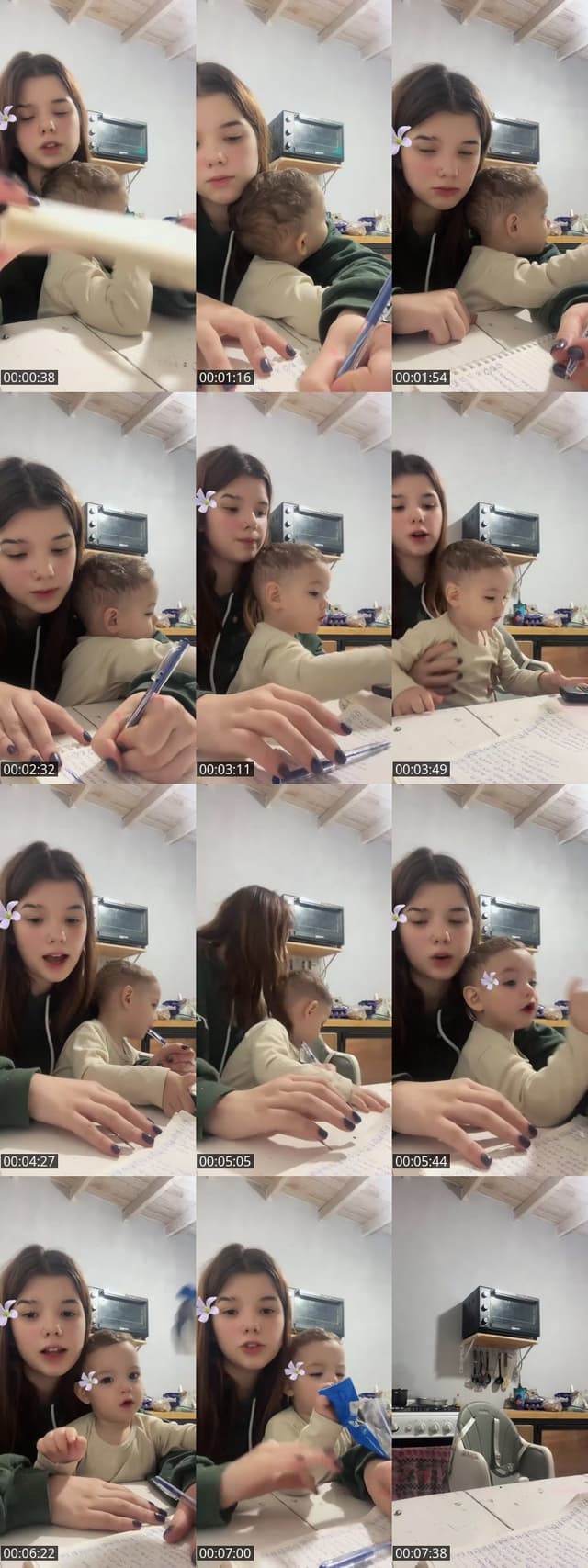 TikTok live: mamá adolescente ❤️ by @miliioviedo8