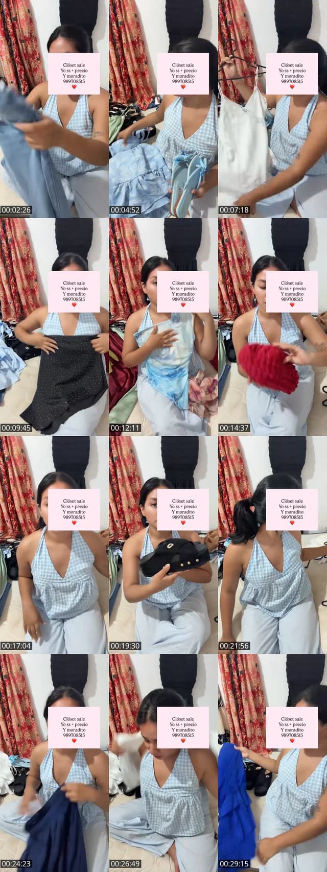 TikTok live: Clóset sale chicas by @pink.mood18