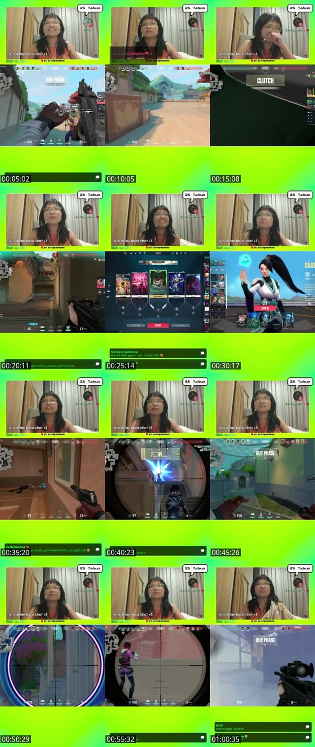 TikTok live: temani lambungku, less stress by @cristynatann
