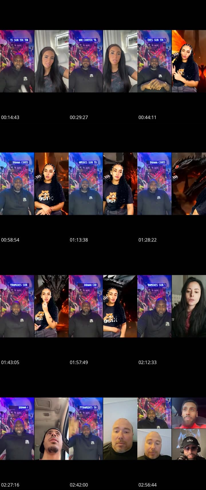 @cortexpyramides TikTok live stream