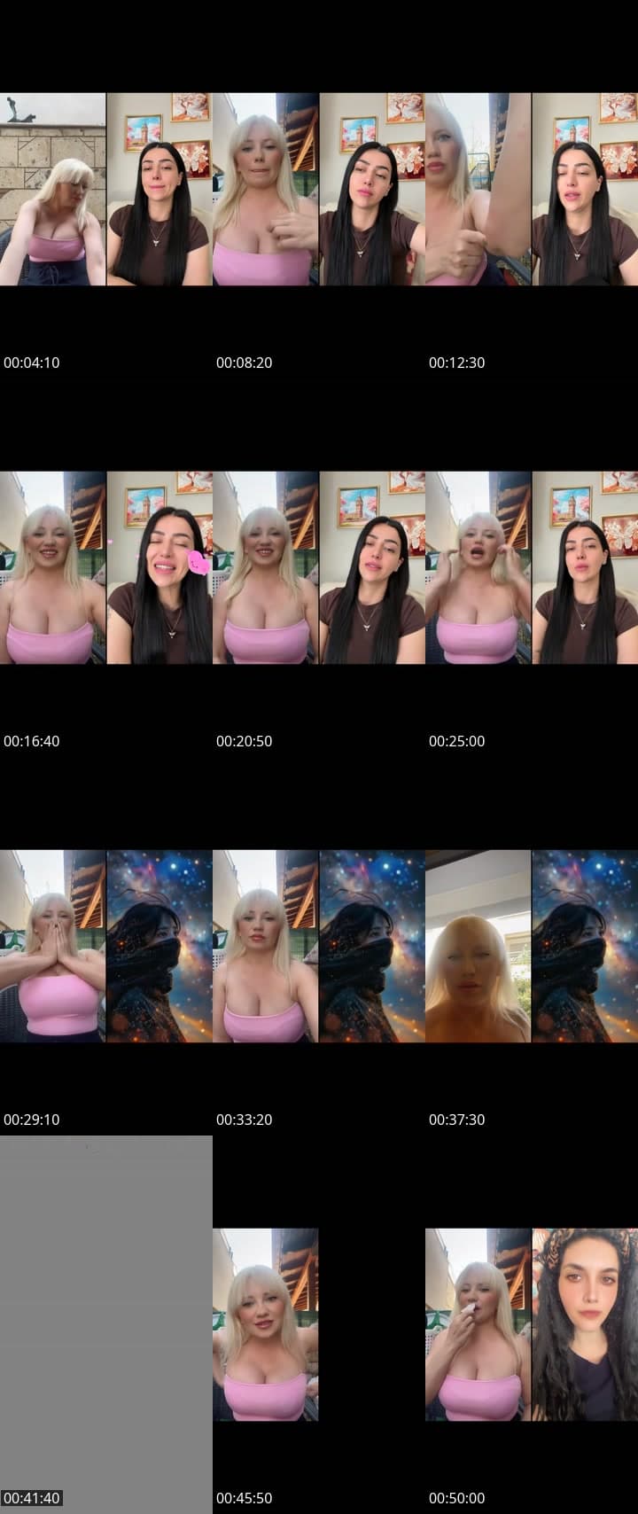 @blonde.235 TikTok live stream