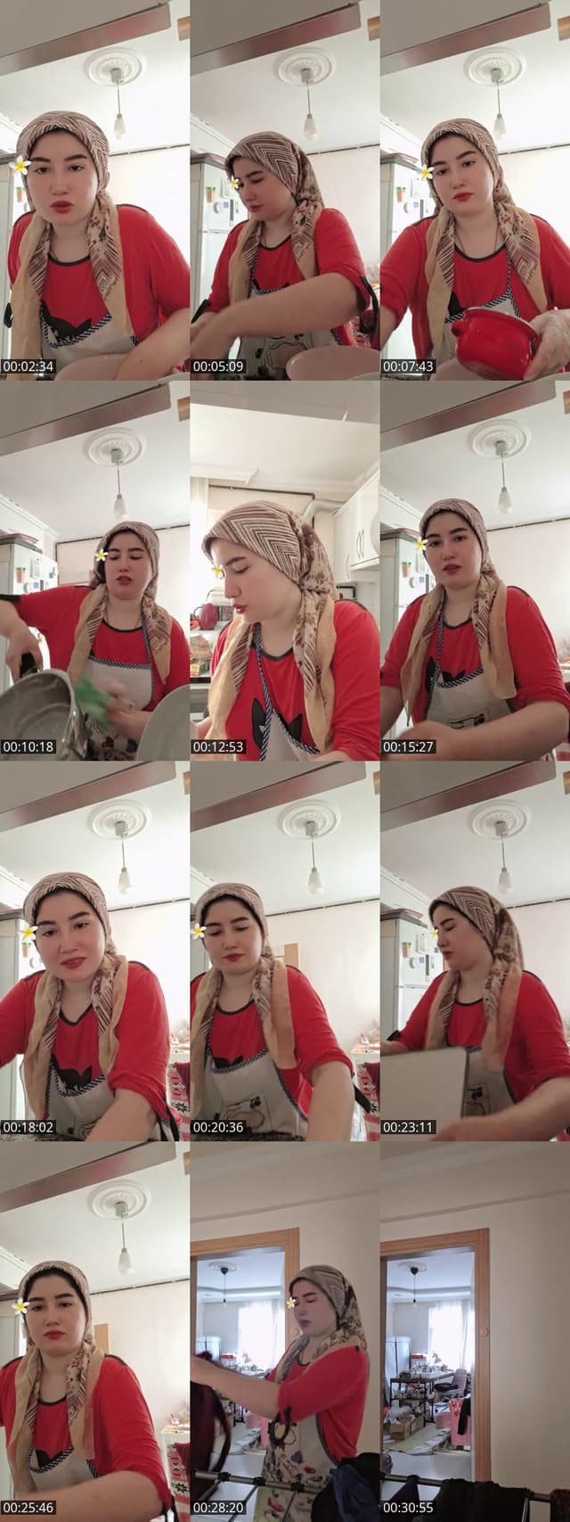 TikTok live: mutfak zamanı by @lavinyasee