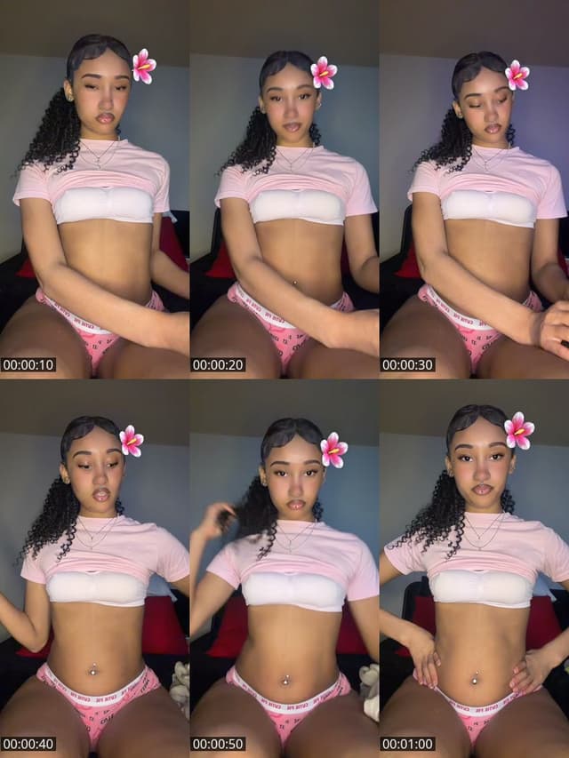 TikTok live: Pre recorded ai video by @itsakaylaj