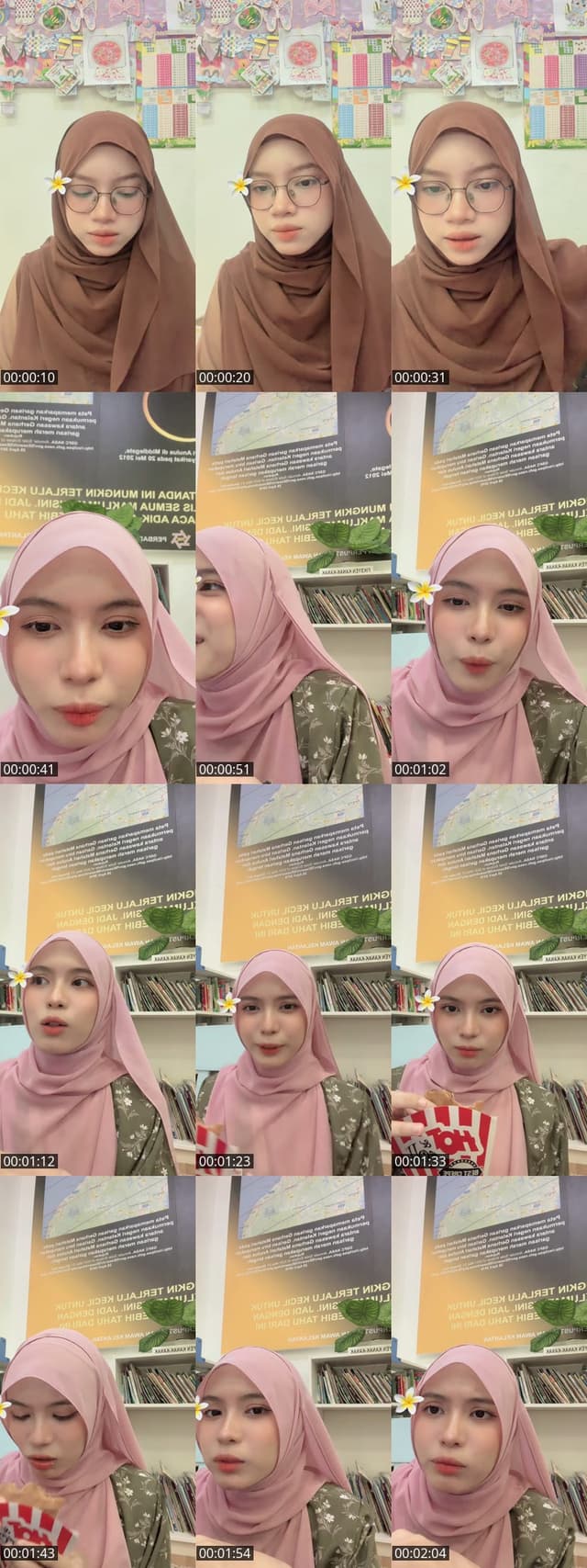 TikTok live: tanya psl kptm heree by @niaqshh