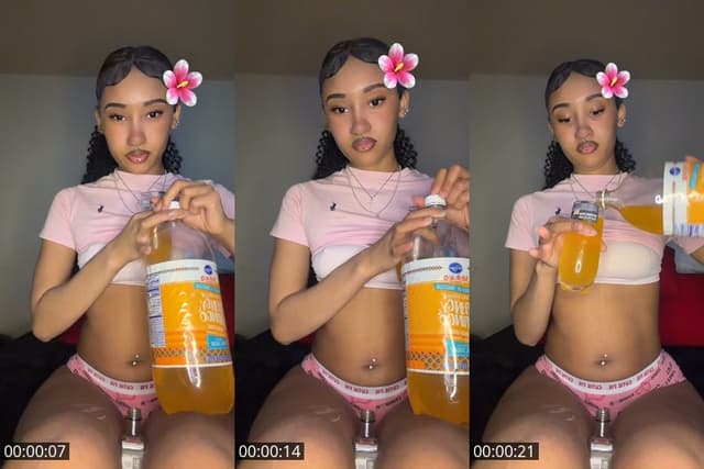 TikTok live: Pre recorded ai video by @itsakaylaj