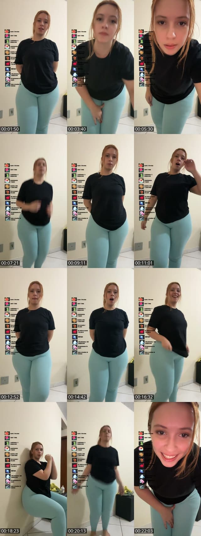 TikTok live: Light up the gallery ? ✨🧡 by @nayaralouback_