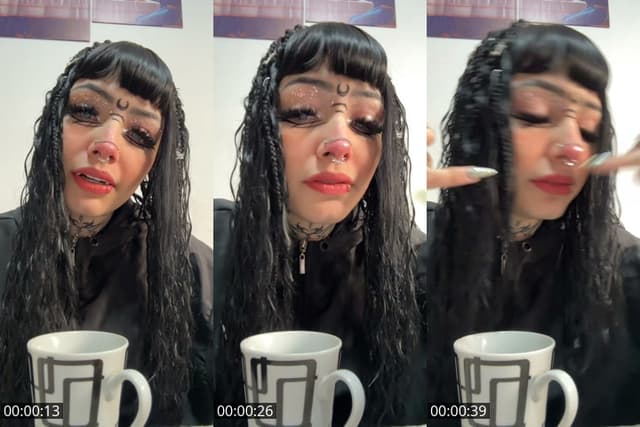 TikTok live: Voltei celestiais ✨ by @maecatoficial