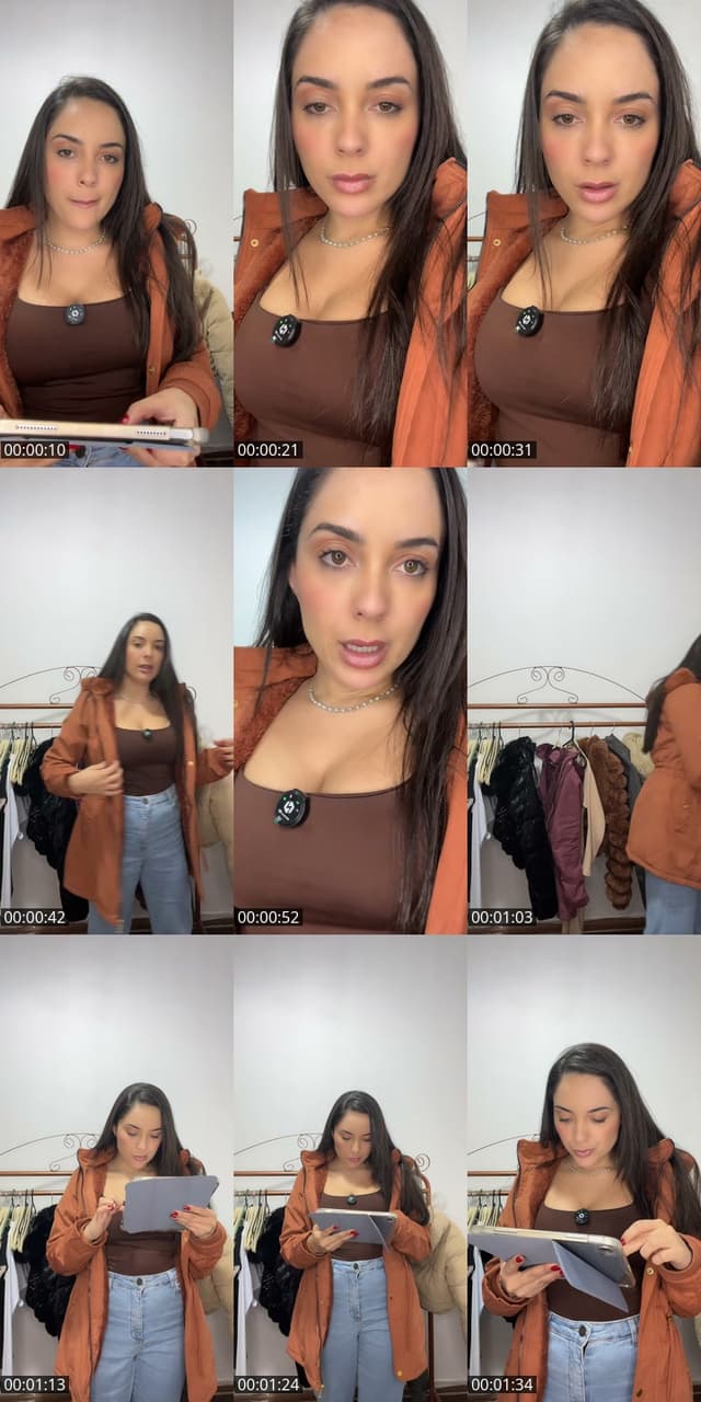TikTok live: Carolina Viana live by @carolinavianaaa
