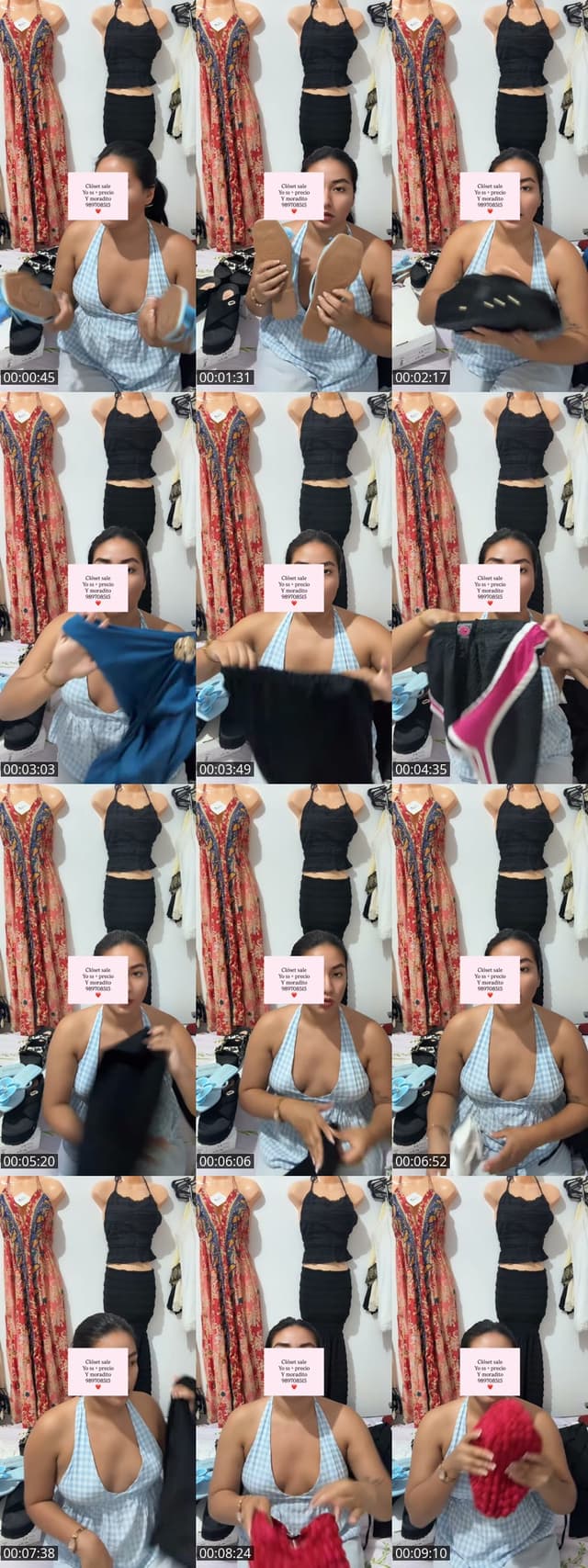 TikTok live: Clóset sale chicas by @pink.mood18