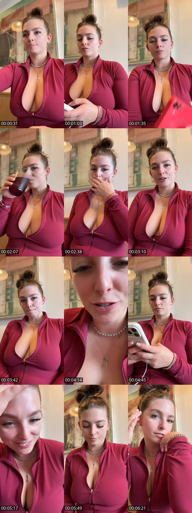 TikTok live: workout class by @blossomleeella