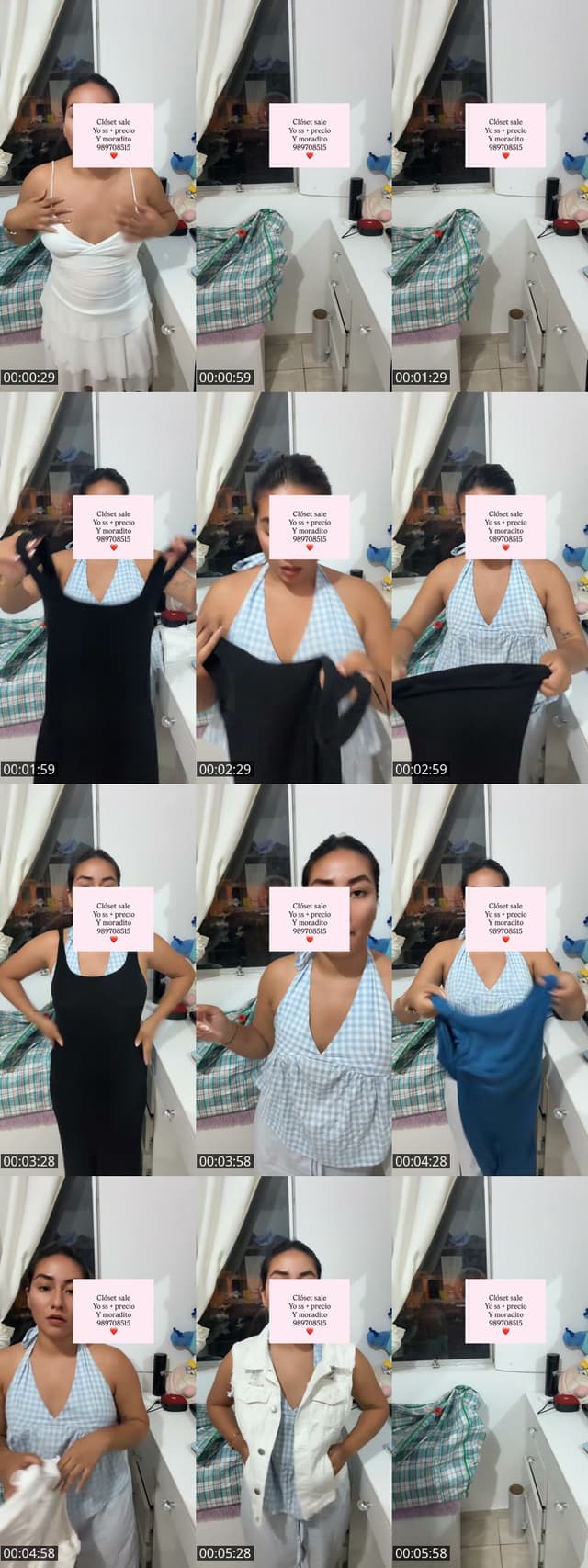 TikTok live: Clóset sale chicas by @pink.mood18