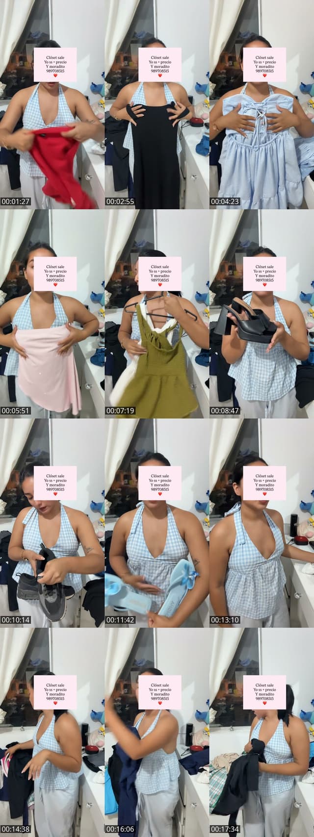 TikTok live: Clóset sale chicas by @pink.mood18