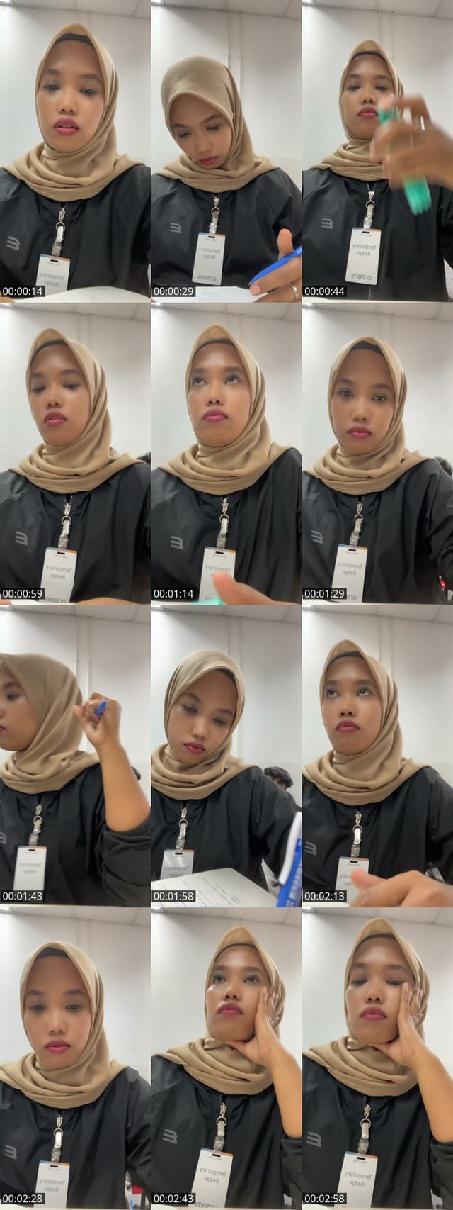 TikTok live: diam jp by @ainaazman___