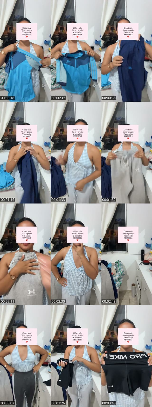 TikTok live: Clóset sale chicas by @pink.mood18