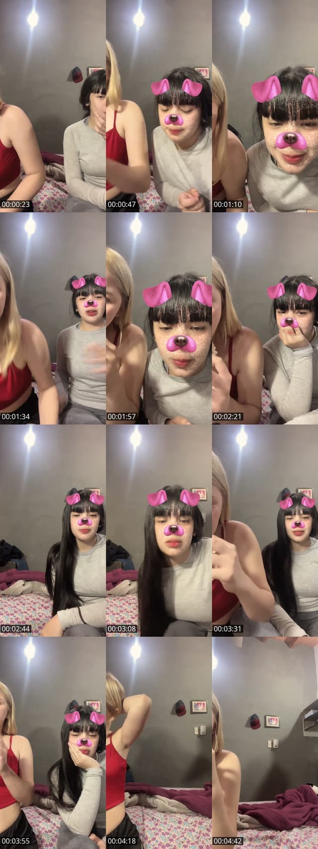 TikTok live: Calificamos ig by @micaelaax__