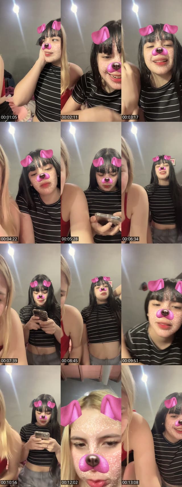 TikTok live: Calificamos ig by @micaelaax__