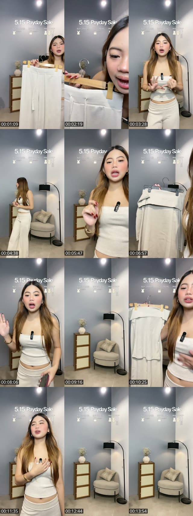 TikTok live: 5.15 PRICE DROP PAYDAY SALE! 🎀 by @calistaapparel_