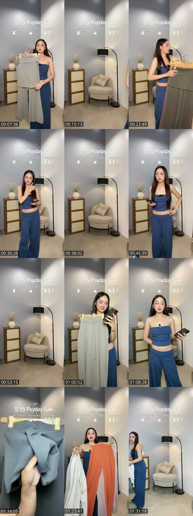 TikTok live: 5.15 PRICE DROP PAYDAY SALE! 🎀 by @calistaapparel_
