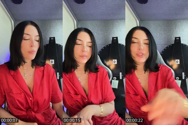 TikTok live: Ah ah by @sinemzptttt